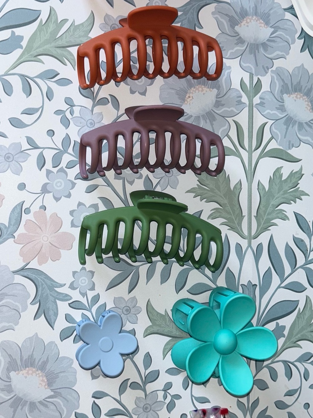 Assortment of 8 Claw Clips